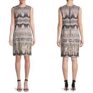 Kobi Halperin Marnie Ikat Linen Dress size Small
